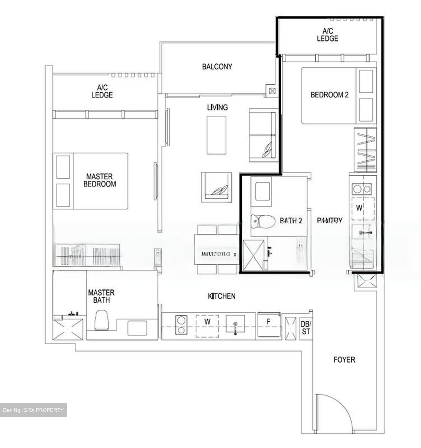 Sims Urban Oasis (D14), Condominium #589264451